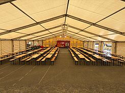 Aufbau Festzelt 05.08.2026