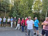 Baumpflanz-Challenge an der Herriedener Straße