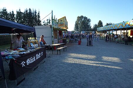 Abendstimmung auf dem Festplatz