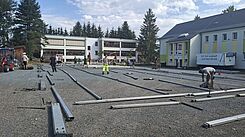 Aufbau Festzelt 05.08.2026